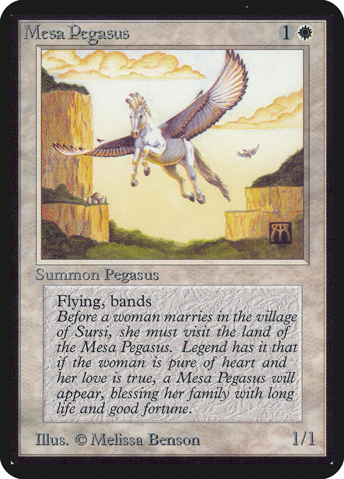 Mesa Pegasus [Alpha Edition] - Magic: The Gathering - Card Brawlers | Quebec | Canada |