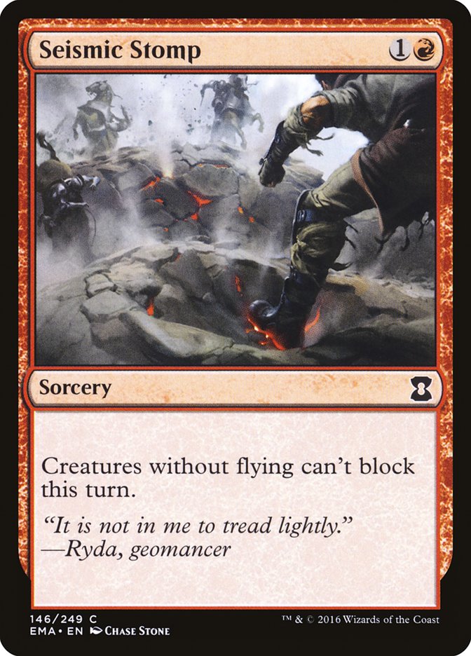 Seismic Stomp [Eternal Masters] - Magic: The Gathering - Card Brawlers | Quebec | Canada |