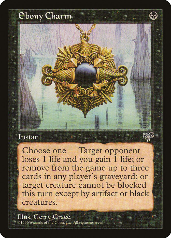 Ebony Charm [Mirage] - Magic: The Gathering - Card Brawlers | Quebec | Canada |