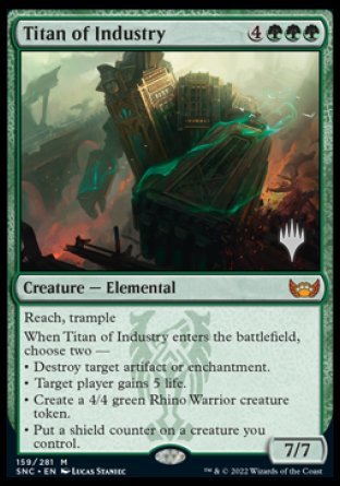 Titan of Industry (Promo Pack) [Streets of New Capenna Promos] - Magic: The Gathering - Card Brawlers | Quebec | Canada |