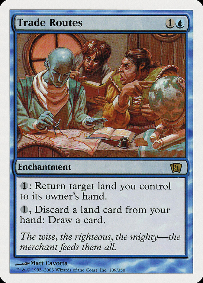 Trade Routes [Eighth Edition] - Magic: The Gathering - Card Brawlers | Quebec | Canada |