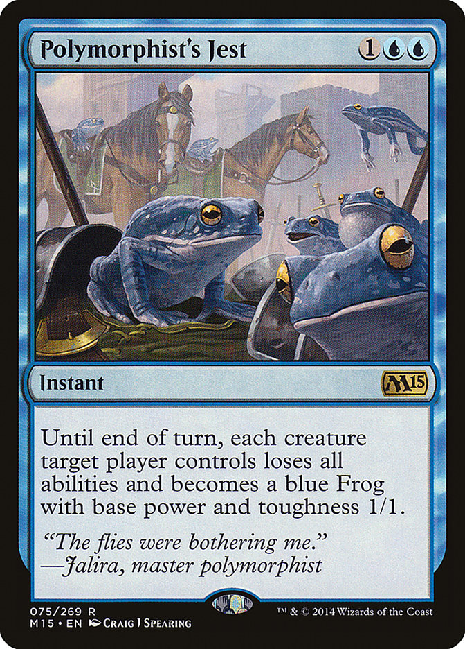 Polymorphist's Jest [Magic 2015] - Magic: The Gathering - Card Brawlers | Quebec | Canada |
