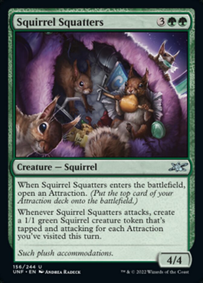 Squirrel Squatters [Unfinity] - Magic: The Gathering - Card Brawlers | Quebec | Canada |
