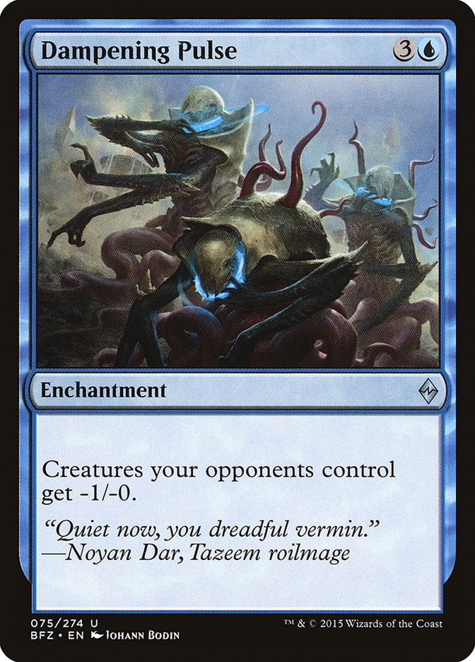 Dampening Pulse [Battle for Zendikar] - Magic: The Gathering - Card Brawlers | Quebec | Canada |