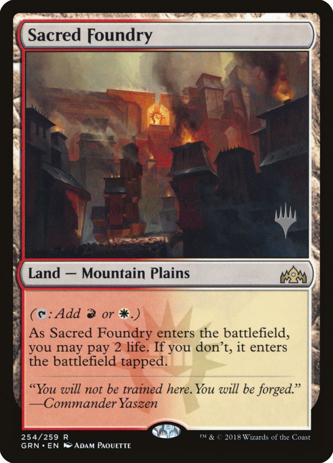 Sacred Foundry (Promo Pack) [Guilds of Ravnica Promos] - Magic: The Gathering - Card Brawlers | Quebec | Canada |