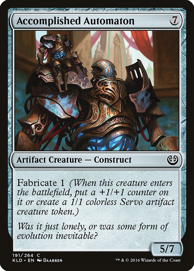 Accomplished Automaton [Kaladesh] - Magic: The Gathering - Card Brawlers | Quebec | Canada |