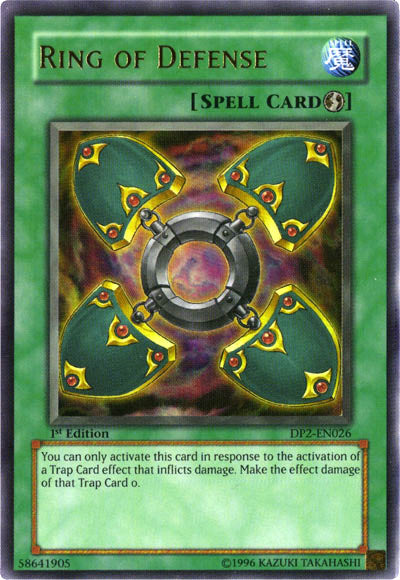 Ring of Defense [DP2-EN026] Ultra Rare - Yu-Gi-Oh! - Card Brawlers | Quebec | Canada |
