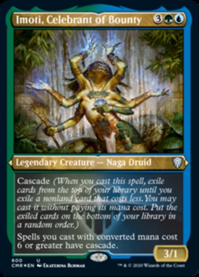 Imoti, Celebrant of Bounty (Etched) [Commander Legends] - Magic: The Gathering - Card Brawlers | Quebec | Canada |