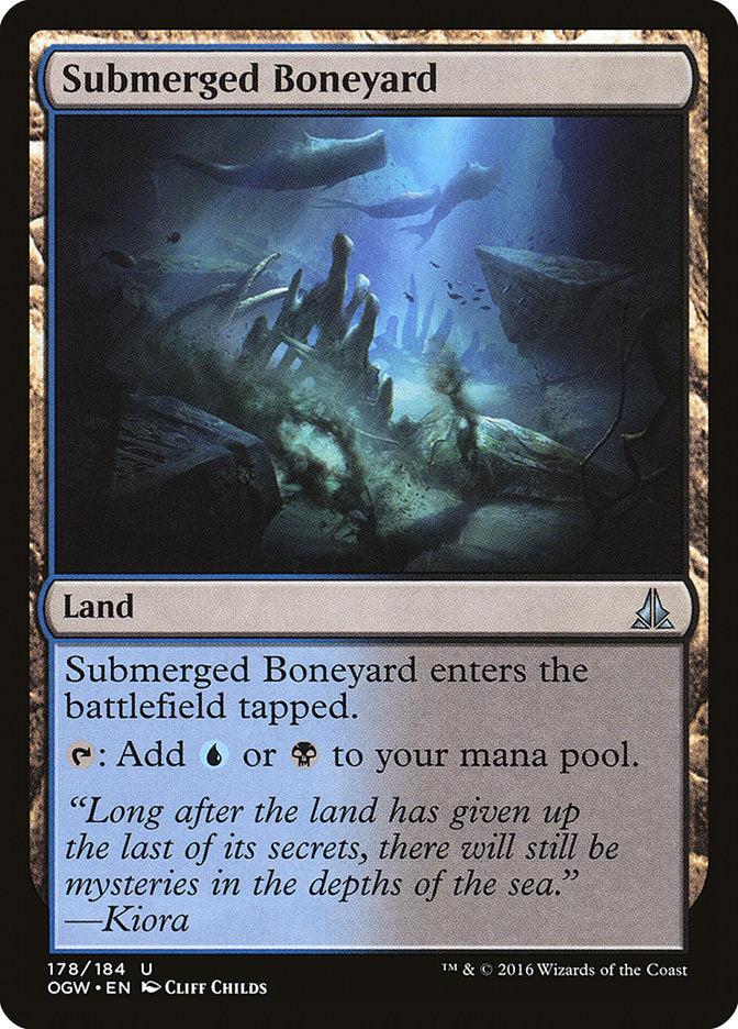 Submerged Boneyard [Oath of the Gatewatch] - Magic: The Gathering - Card Brawlers | Quebec | Canada |