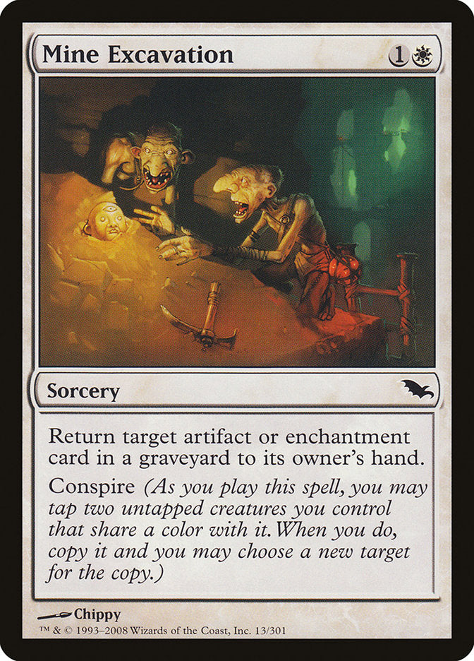 Mine Excavation [Shadowmoor] - Magic: The Gathering - Card Brawlers | Quebec | Canada |