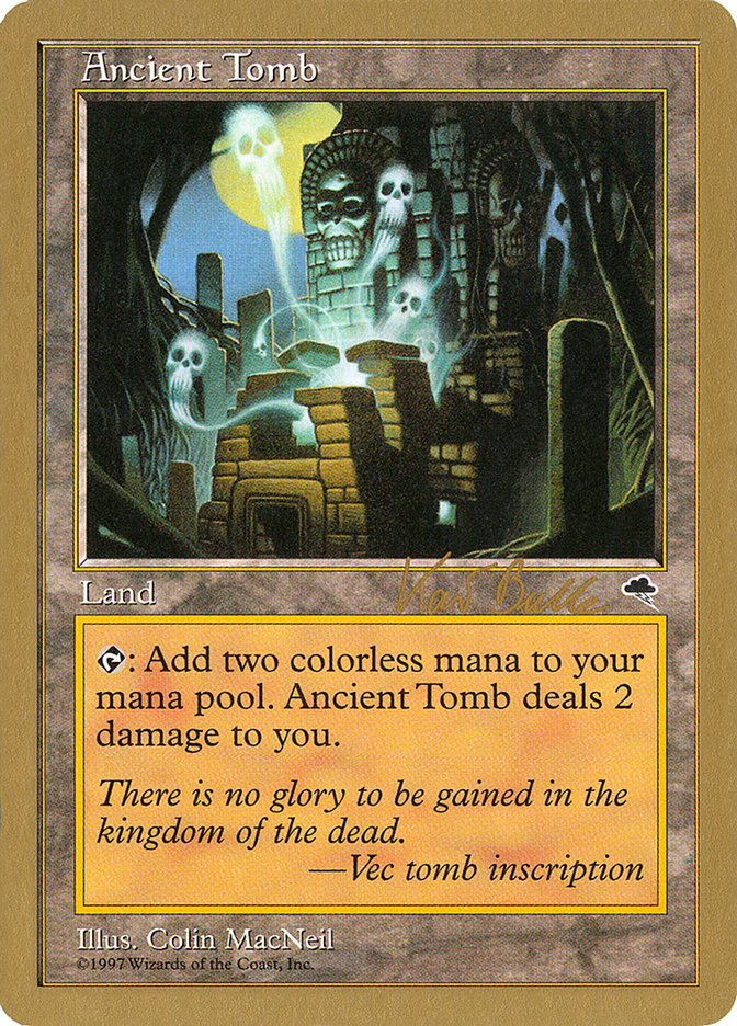 Ancient Tomb (Kai Budde) [World Championship Decks 1999] - Magic: The Gathering - Card Brawlers | Quebec | Canada |