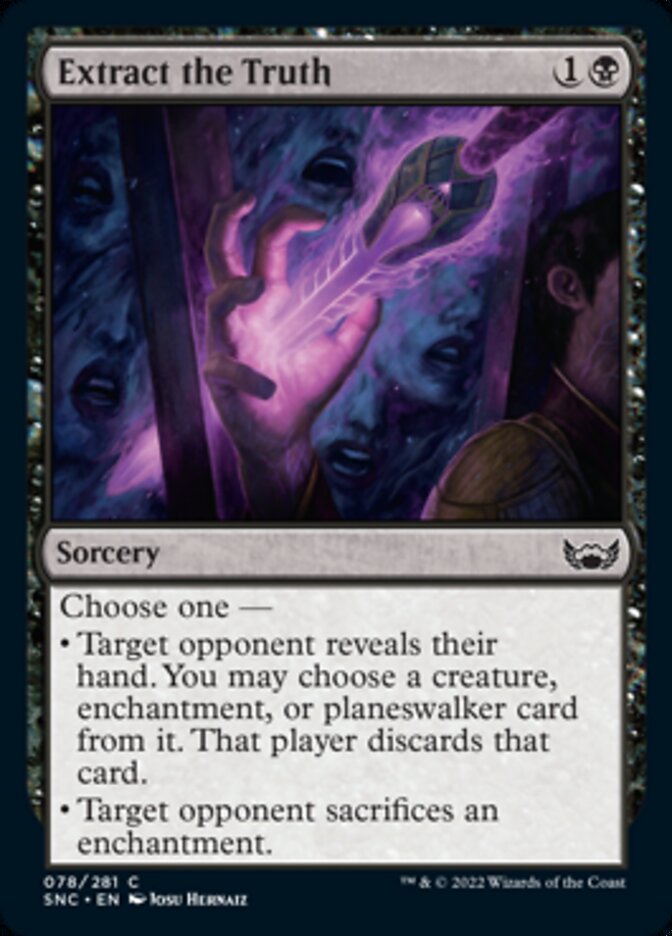 Extract the Truth [Streets of New Capenna] - Magic: The Gathering - Card Brawlers | Quebec | Canada |