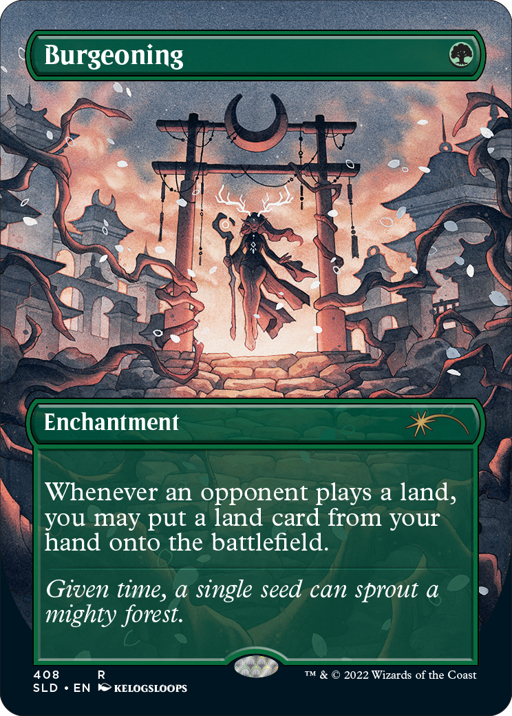 Burgeoning (Borderless) [Secret Lair Drop Series] - Magic: The Gathering - Card Brawlers | Quebec | Canada |