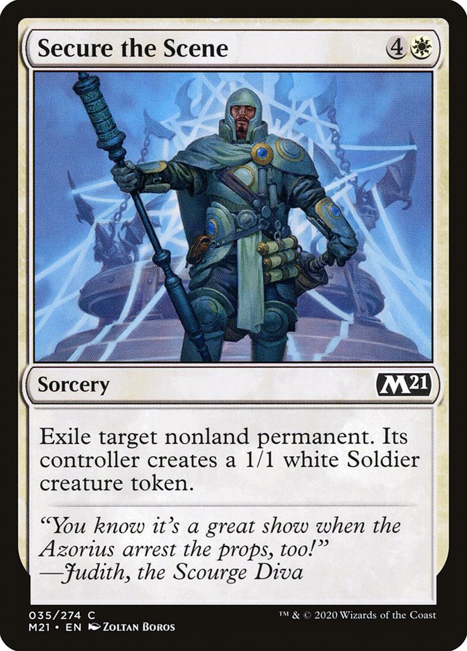 Secure the Scene [Core Set 2021] - Magic: The Gathering - Card Brawlers | Quebec | Canada |