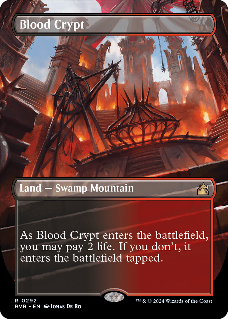 Blood Crypt (Borderless) [Ravnica Remastered] - Magic: The Gathering - Card Brawlers | Quebec | Canada |