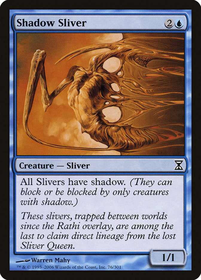 Shadow Sliver [Time Spiral] - Magic: The Gathering - Card Brawlers | Quebec | Canada |