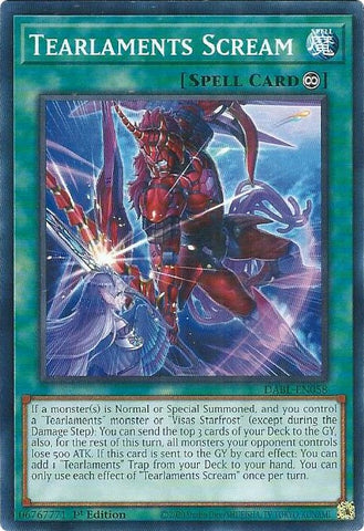 Tearlaments Scream [DABL-EN058] Common - Yu-Gi-Oh! - Card Brawlers | Quebec | Canada |