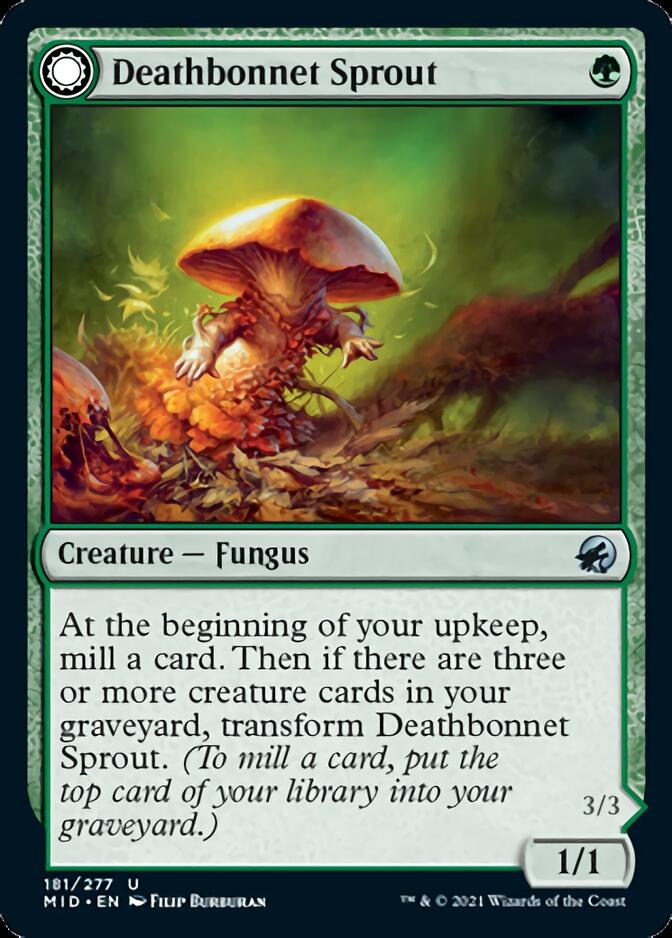 Deathbonnet Sprout // Deathbonnet Hulk [Innistrad: Midnight Hunt] - Magic: The Gathering - Card Brawlers | Quebec | Canada |