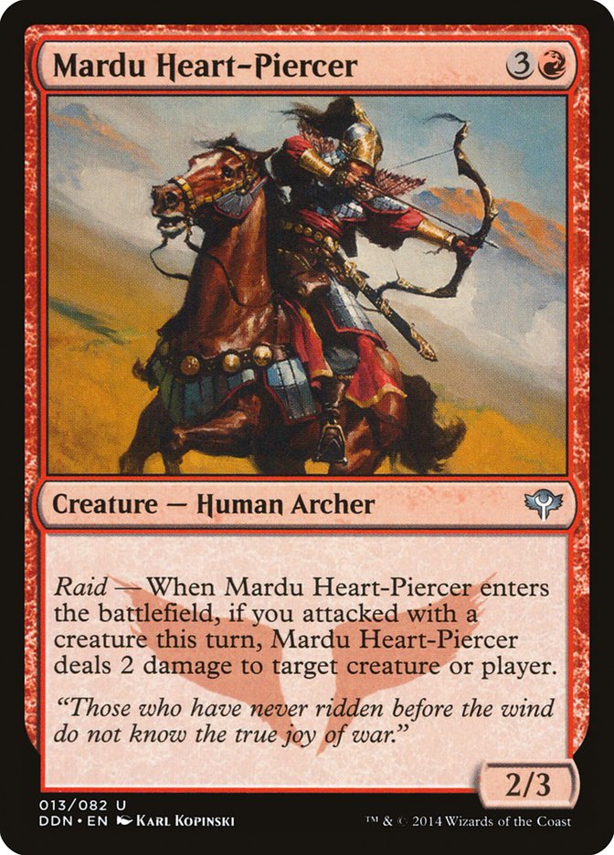 Mardu Heart-Piercer [Duel Decks: Speed vs. Cunning] - Magic: The Gathering - Card Brawlers | Quebec | Canada |