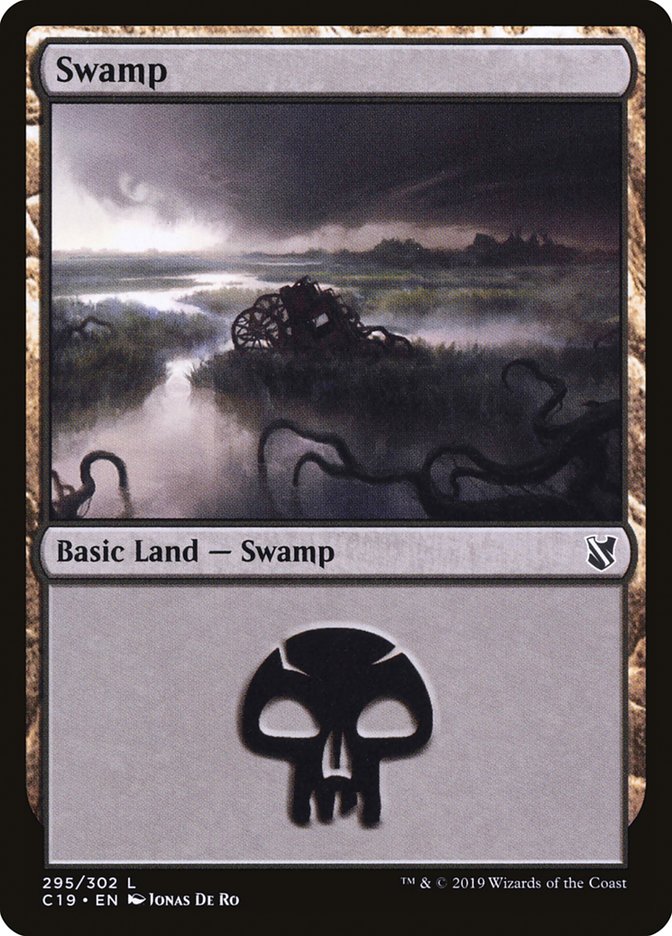 Swamp (295) [Commander 2019] - Magic: The Gathering - Card Brawlers | Quebec | Canada |