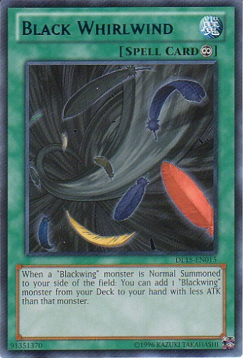 Black Whirlwind (Blue) [DL15-EN015] Rare - Yu-Gi-Oh! - Card Brawlers | Quebec | Canada |