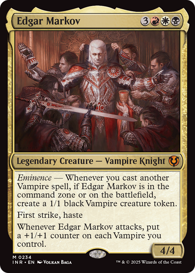 Edgar Markov [Innistrad Remastered] - Magic: The Gathering - Card Brawlers | Quebec | Canada |