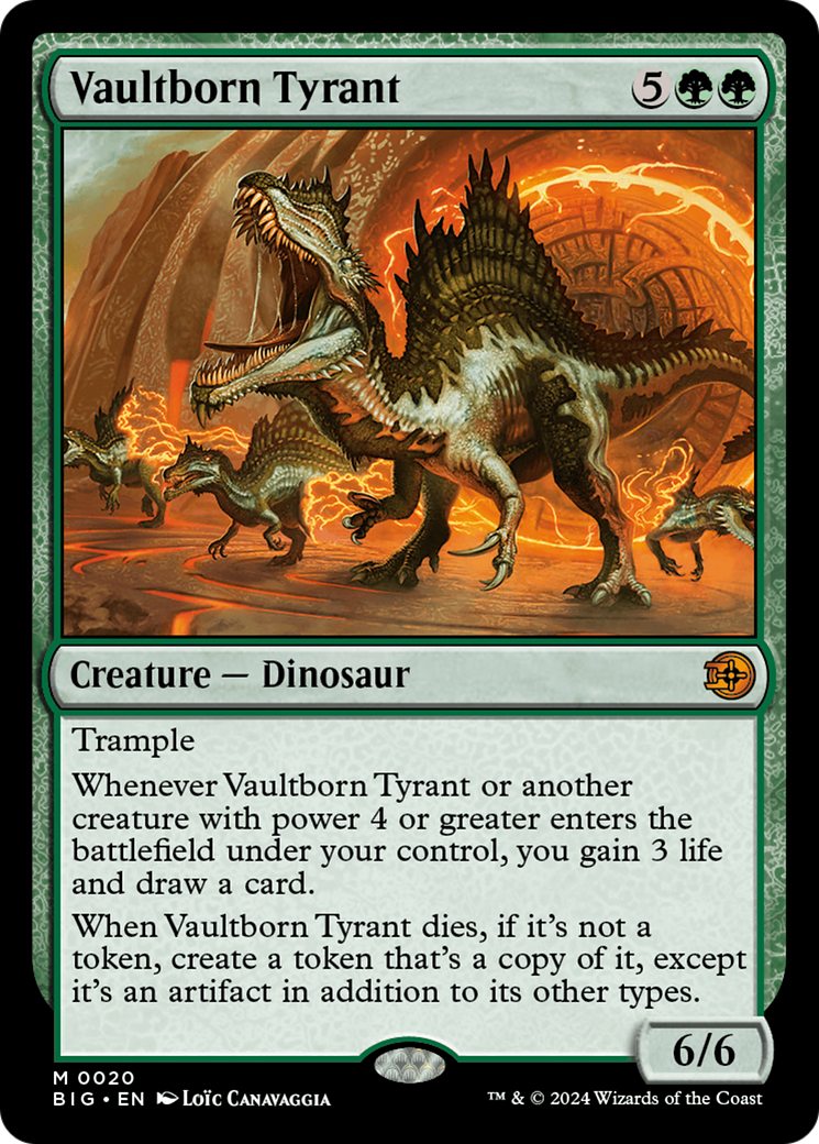Vaultborn Tyrant [Outlaws of Thunder Junction: The Big Score] - Magic: The Gathering - Card Brawlers | Quebec | Canada |