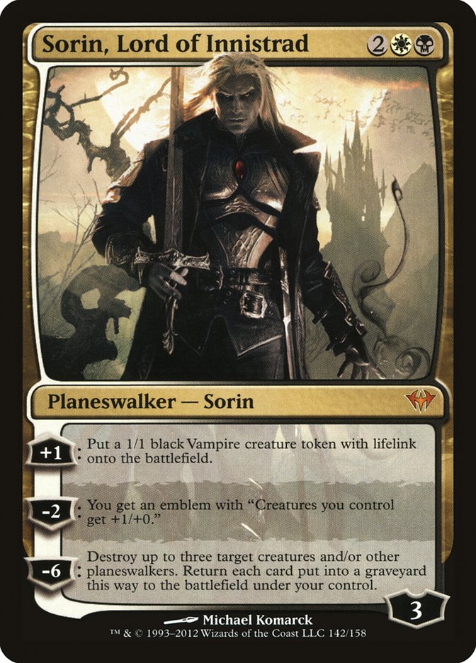 Sorin, Lord of Innistrad [Dark Ascension] - Magic: The Gathering - Card Brawlers | Quebec | Canada |