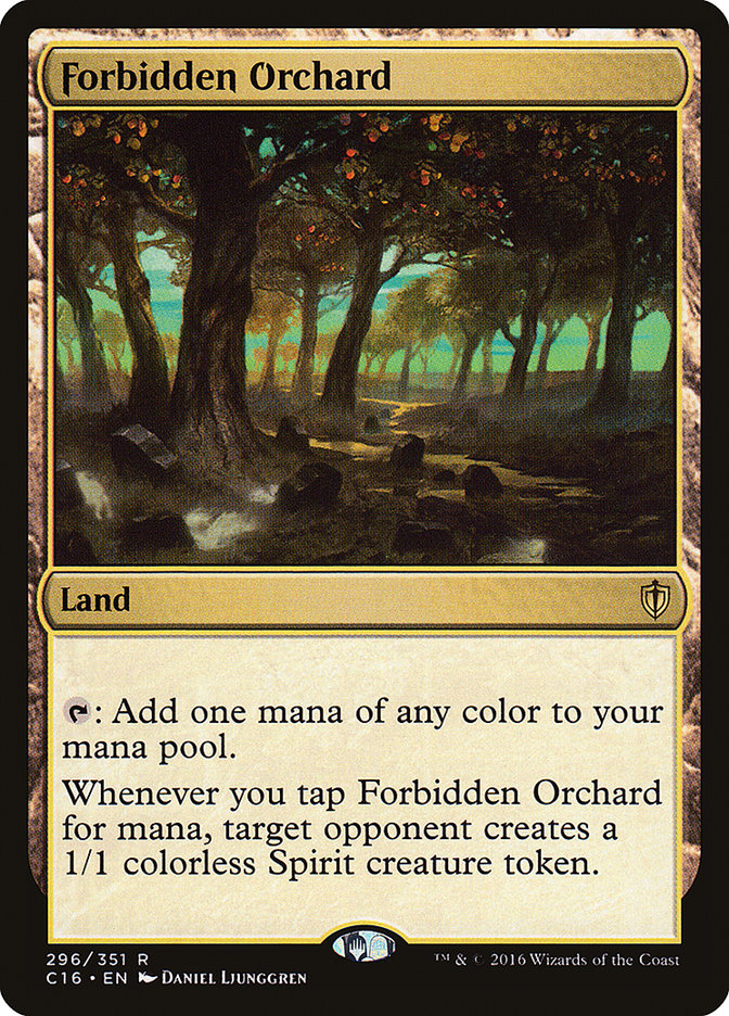 Forbidden Orchard [Commander 2016] - Magic: The Gathering - Card Brawlers | Quebec | Canada |