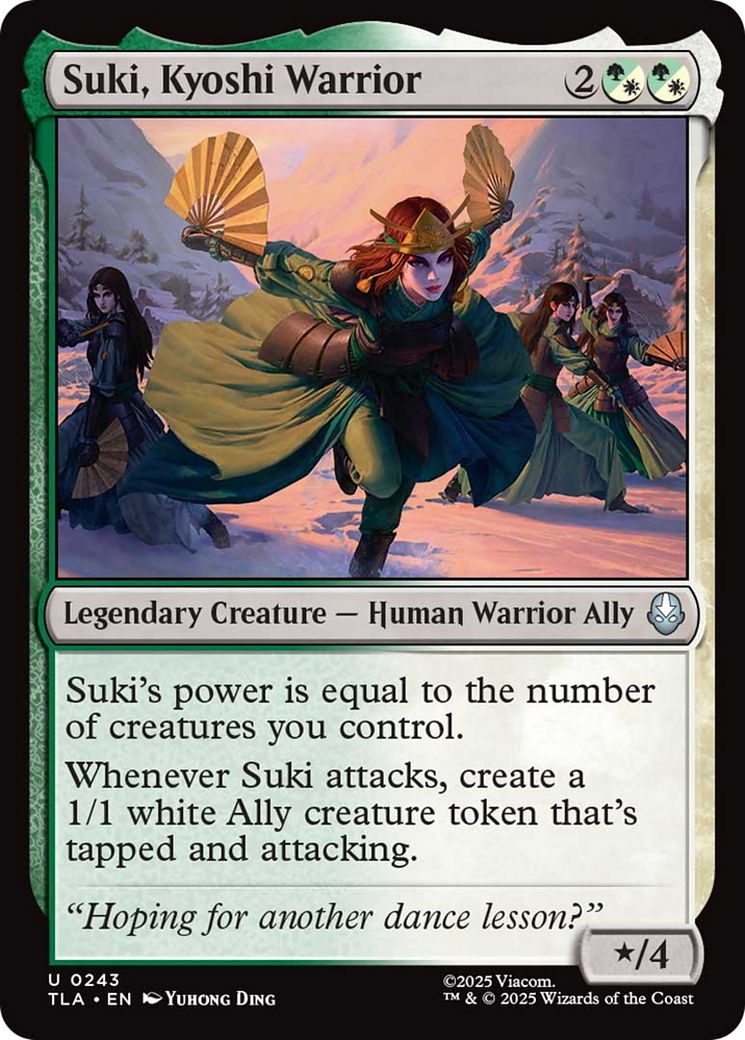 Suki, Kyoshi Warrior [Avatar: The Last Airbender] - Magic: The Gathering - Card Brawlers | Quebec | Canada |