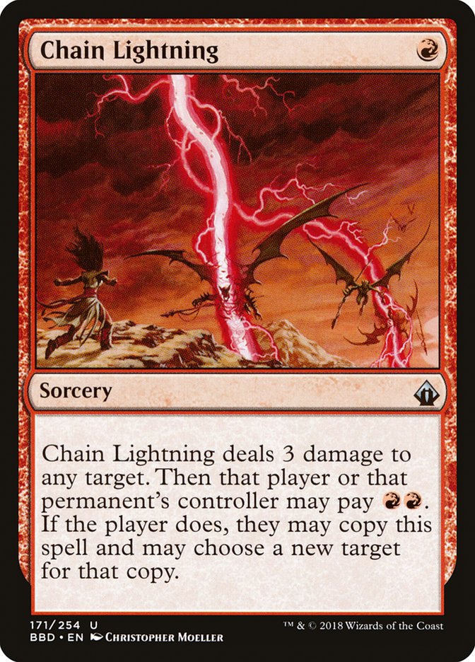 Chain Lightning [Battlebond] - Magic: The Gathering - Card Brawlers | Quebec | Canada |