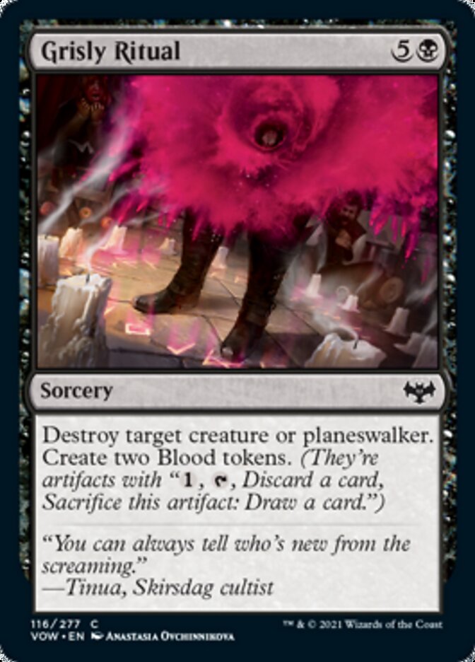 Grisly Ritual [Innistrad: Crimson Vow] - Magic: The Gathering - Card Brawlers | Quebec | Canada |