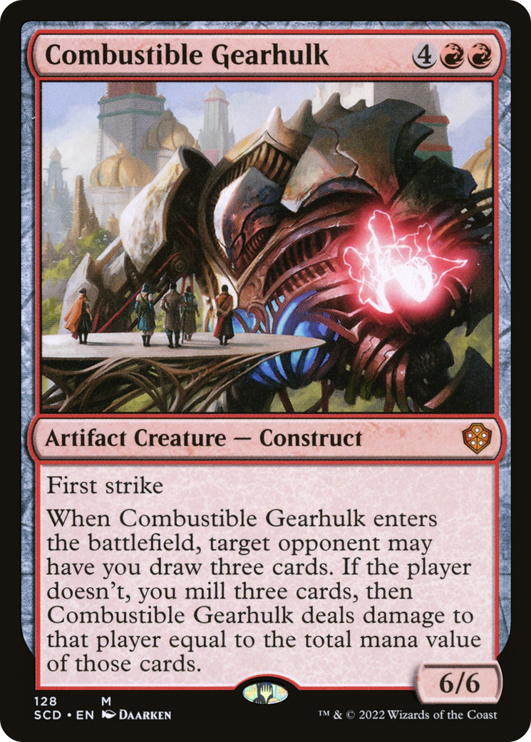 Combustible Gearhulk [Starter Commander Decks] - Magic: The Gathering - Card Brawlers | Quebec | Canada |