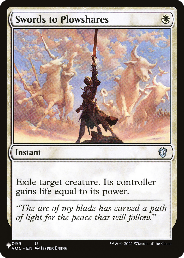 Swords to Plowshares [Secret Lair: Angels] - Magic: The Gathering - Card Brawlers | Quebec | Canada |