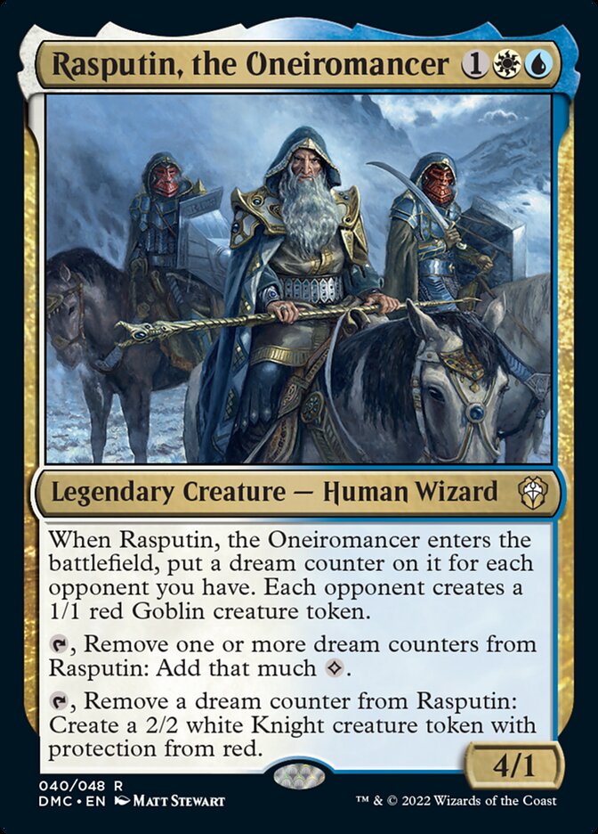 Rasputin, the Oneiromancer [Dominaria United Commander] - Magic: The Gathering - Card Brawlers | Quebec | Canada |