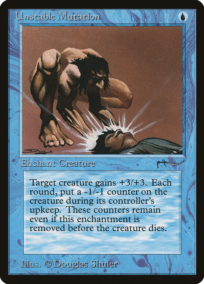 Unstable Mutation [Arabian Nights] - Magic: The Gathering - Card Brawlers | Quebec | Canada |