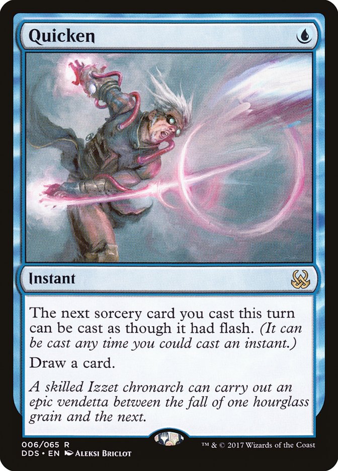 Quicken [Duel Decks: Mind vs. Might] - Magic: The Gathering - Card Brawlers | Quebec | Canada |