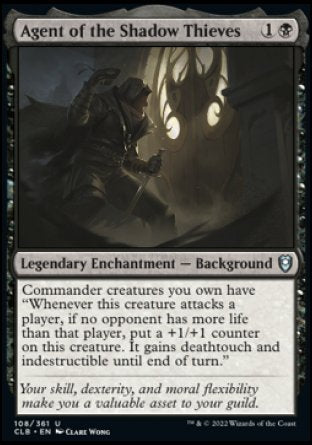 Agent of the Shadow Thieves [Commander Legends: Battle for Baldur's Gate] - Magic: The Gathering - Card Brawlers | Quebec | Canada |