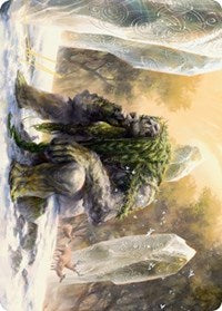 Svella, Ice Shaper Art Card (Gold-Stamped Signature) [Kaldheim Art Series] - Magic: The Gathering - Card Brawlers | Quebec | Canada |