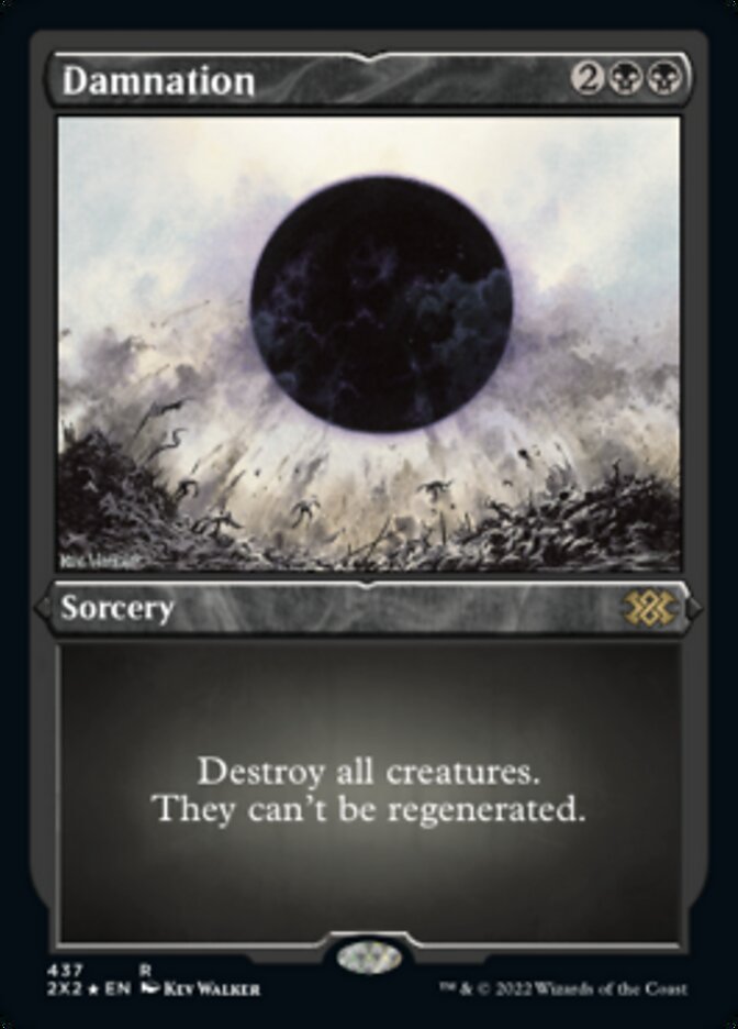 Damnation (Foil Etched) [Double Masters 2022] - Magic: The Gathering - Card Brawlers | Quebec | Canada |