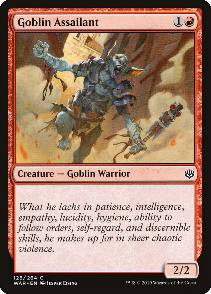 Goblin Assailant [War of the Spark] - Magic: The Gathering - Card Brawlers | Quebec | Canada |
