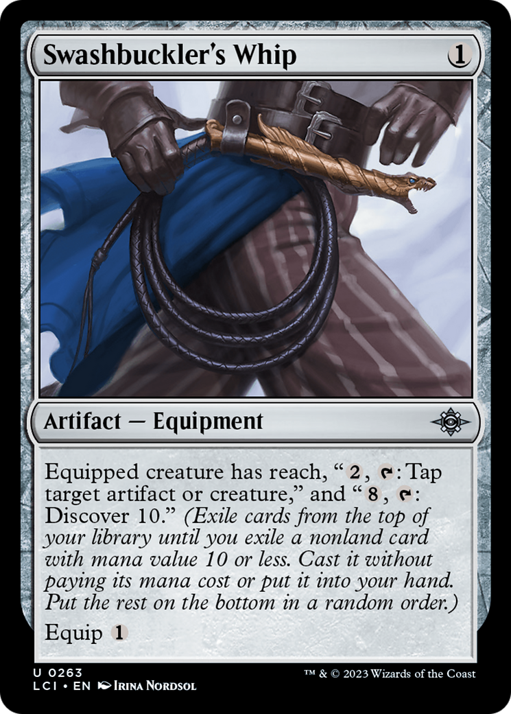 Swashbuckler's Whip [The Lost Caverns of Ixalan] - Magic: The Gathering - Card Brawlers | Quebec | Canada |