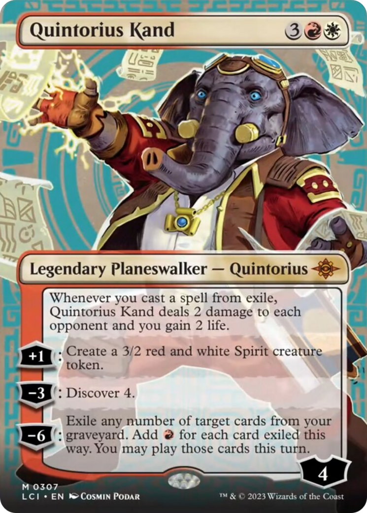 Quintorius Kand (0307) (Borderless) [The Lost Caverns of Ixalan] - Magic: The Gathering - Card Brawlers | Quebec | Canada |