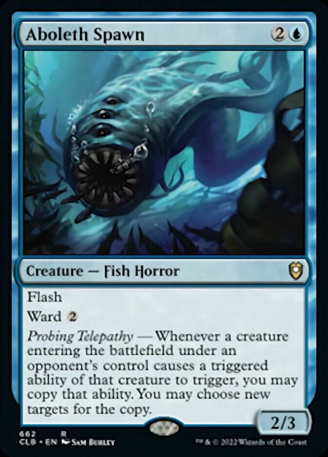 Aboleth Spawn [Commander Legends: Battle for Baldur's Gate] - Magic: The Gathering - Card Brawlers | Quebec | Canada |