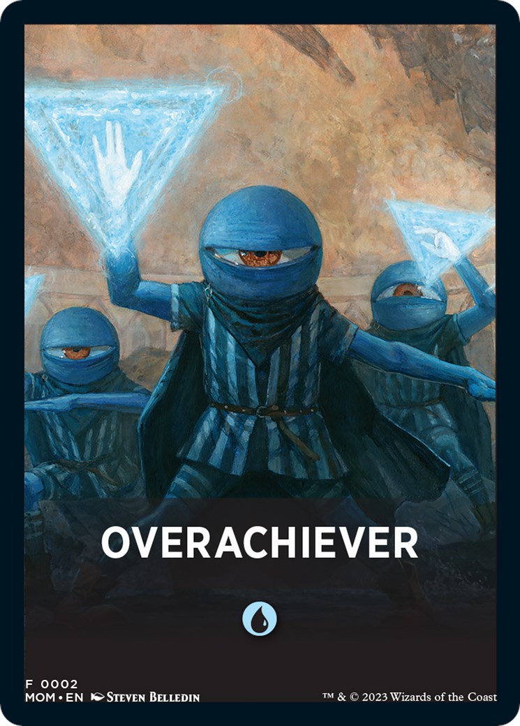 Overachiever Theme Card [March of the Machine Tokens] - Magic: The Gathering - Card Brawlers | Quebec | Canada |