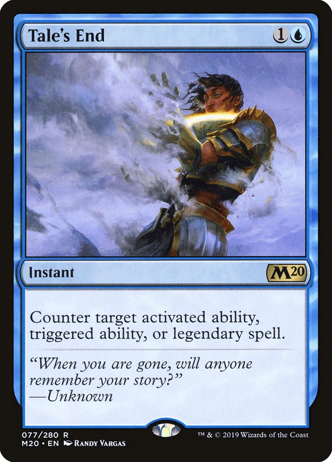 Tale's End [Core Set 2020] - Magic: The Gathering - Card Brawlers | Quebec | Canada |