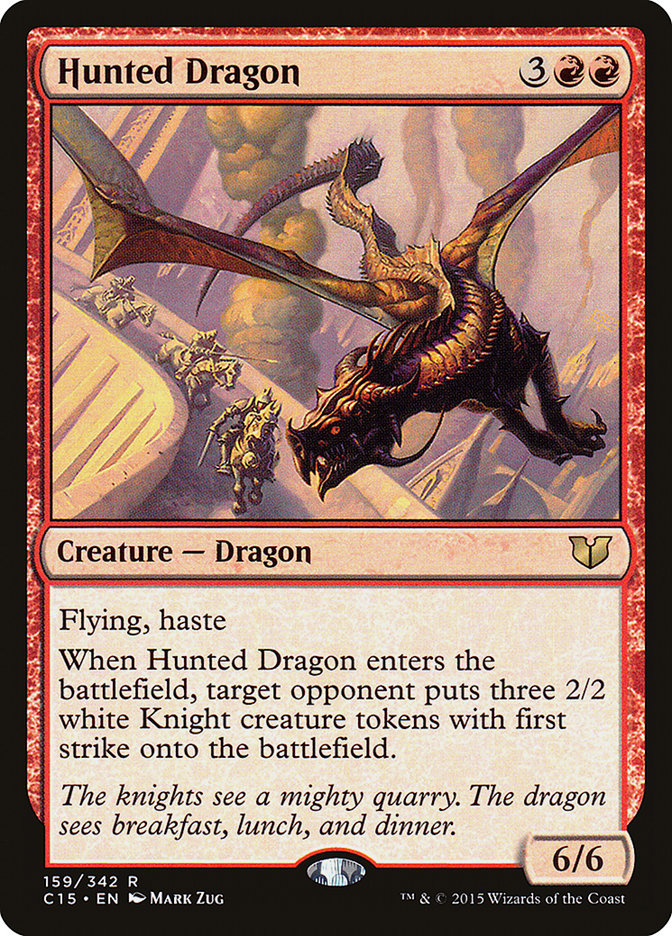 Hunted Dragon [Commander 2015] - Magic: The Gathering - Card Brawlers | Quebec | Canada |