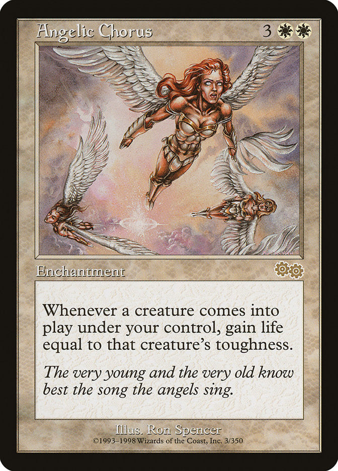 Angelic Chorus [Urza's Saga] - Magic: The Gathering - Card Brawlers | Quebec | Canada |