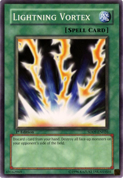 Lightning Vortex [SD09-EN026] Common - Yu-Gi-Oh! - Card Brawlers | Quebec | Canada |