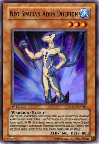 Neo-Spacian Aqua Dolphin [POTD-EN003] Super Rare - Yu-Gi-Oh! - Card Brawlers | Quebec | Canada |